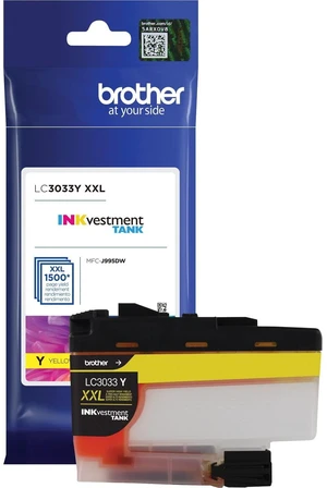 Genuine LC3033Y, Single Pack Super High-Yield Yellow INKvestment Tank Ink Cartridge, Page Yield Up to 1,500 Pages, LC3033, Amazon Dash Replenishment Cartridge Genuine LC3033Y, Single Pack Super High-Yield Yellow INKvestment Tank Ink Cartridge, Page Yield Up to 1,500 Pages, LC3033, Amazon Dash Replenishment Cartridge