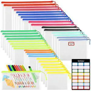 36pcs Mesh Zipper Pouch Bags,12 Colors for Storage Bags with Zipper, 8 Sizes for Reusable Plastic Zip Organizer for Travel Cosmetics 36pcs Mesh Zipper Pouch Bags,12 Colors for Storage Bags with Zipper, 8 Sizes for Reusable Plastic Zip Organizer for Travel Cosmetics