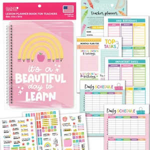 Teacher Planner 2026-2027 - Undated Lesson Planner Book for Teachers Undated Teacher Planners Notebook, Homeschool Planners 2026-2027, First Year Teachers Must Haves, Teaching Appreciation Gifts Teacher Planner 2026-2027 - Undated Lesson Planner Book for Teachers Undated Teacher Planners Notebook, Homeschool Planners 2026-2027, First Year Teachers Must Haves, Teaching Appreciation Gifts