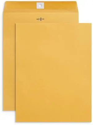 100 10" x 13" Kraft Clasp Envelopes, Gummed Seal 28lb Brown Kraft, Clasp and Gummed, Reusable, for Mailing Catalogs, Magazines, Documents, Large Papers 100 10" x 13" Kraft Clasp Envelopes, Gummed Seal 28lb Brown Kraft, Clasp and Gummed, Reusable, for Mailing Catalogs, Magazines, Documents, Large Papers
