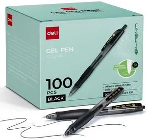 Pens Bulk, 100 Pcs Retractable Gel Pens Medium Point 0.7mm Smooth Writing with Fast Dry Black Ink, No Bleed, Comfort Grip & Pocket Clip for School, Office, Home Supplies Pens Bulk, 100 Pcs Retractable Gel Pens Medium Point 0.7mm Smooth Writing with Fast Dry Black Ink, No Bleed, Comfort Grip & Pocket Clip for School, Office, Home Supplies