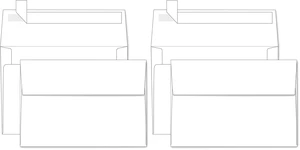 A4 White Envelopes 4x6 200 Pack, 4.25 x 6.25 Inches A4 White Envelopes 4x6 200 Pack, 4.25 x 6.25 Inches