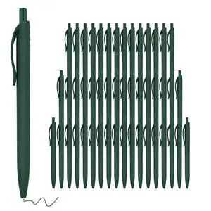 Pens Bulk, 50 Pack No Bleed Green Click, Wholesale Retractable Ballpoint Pens, Pens Medium Point, Smooth Ink Pens, 1.0MM Green Ink Pens Bulk, 50 Pack No Bleed Green Click, Wholesale Retractable Ballpoint Pens, Pens Medium Point, Smooth Ink Pens, 1.0MM Green Ink