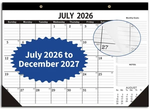 Desk Calendar 2026-2027,July 2026 to December 2027, Desk calendar 2026-2027 with to-do list,2027 Calendar 18 Months,Calendar 2026-2027-17" x 12" for Home or Office Desk Calendar 2026-2027,July 2026 to December 2027, Desk calendar 2026-2027 with to-do list,2027 Calendar 18 Months,Calendar 2026-2027-17" x 12" for Home or Office