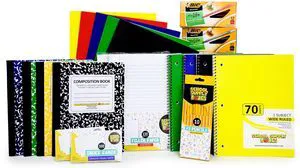 Elementary Writing Case (2 Boxes) | Back to Essentials Kit for Students & Teachers | Includes Wide-Ruled Filler Paper, Wide-Ruled Notebooks, 12 ct. Pens, & More Elementary Writing Case (2 Boxes) | Back to Essentials Kit for Students & Teachers | Includes Wide-Ruled Filler Paper, Wide-Ruled Notebooks, 12 ct. Pens, & More