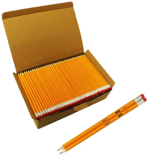 #2 HB Pencils, 200 Count Pre-Sharpened, Wood-Cased,with Eraser Tops, Bulk Yellow Pencils for Classroom Teacher Supplies #2 HB Pencils, 200 Count Pre-Sharpened, Wood-Cased,with Eraser Tops, Bulk Yellow Pencils for Classroom Teacher Supplies