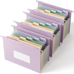 Wheat Straw Hanging File Folders,7-Pocket Accordion Organizer with 1.2" Expansion, Large-Capacity Letter Size for Filing Cabinet, 100% BPA Free, 3-Pack Wheat Straw Hanging File Folders,7-Pocket Accordion Organizer with 1.2" Expansion, Large-Capacity Letter Size for Filing Cabinet, 100% BPA Free, 3-Pack