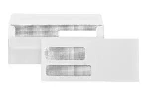 500#9 Double Window Security Envelopes, Flip & Seal 3 7/8 x 8 7/8 in, Security Tint, Flip and Seal, for QuickBooks Invoices, Statements, Billing Mailings 500#9 Double Window Security Envelopes, Flip & Seal 3 7/8 x 8 7/8 in, Security Tint, Flip and Seal, for QuickBooks Invoices, Statements, Billing Mailings