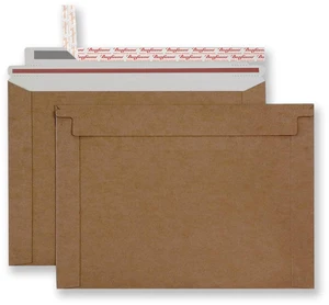 Rigid Mailers 30 Pack 10 x 13.5 inches Brown Self Seal Stay Flat Bulk Cardboard Kraft No Bend Mailers Peel and Seal for Document Photos Pictures Papers Files CD Rigid Mailers 30 Pack 10 x 13.5 inches Brown Self Seal Stay Flat Bulk Cardboard Kraft No Bend Mailers Peel and Seal for Document Photos Pictures Papers Files CD