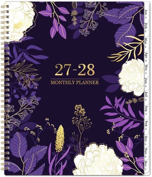 2027-2028 Monthly Planner - 2 Year Monthly Planner/Calendar 2027-2028, Jan 2027 - Dec 2028, 11" x 9", 24 Monthly Planner with Tabs, Back Pocket, Holidays, Twin-Wire Binding, Note Pages 2027-2028 Monthly Planner - 2 Year Monthly Planner/Calendar 2027-2028, Jan 2027 - Dec 2028, 11" x 9", 24 Monthly Planner with Tabs, Back Pocket, Holidays, Twin-Wire Binding, Note Pages