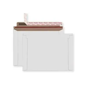 Rigid Mailers 30 Pack 10 x 13.5 inches White Self Seal Stay Flat Bulk Cardboard Kraft No Bend Mailers Peel and Seal for Document Photos Pictures Papers Files CD Rigid Mailers 30 Pack 10 x 13.5 inches White Self Seal Stay Flat Bulk Cardboard Kraft No Bend Mailers Peel and Seal for Document Photos Pictures Papers Files CD