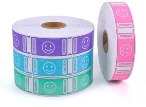 L LIKED Raffle Tickets Roll 1"x2" Consecutively Numbered Multiple Color Options, Perfect for Fundraising, Parties & Prize Drawings L LIKED Raffle Tickets Roll 1"x2" Consecutively Numbered Multiple Color Options, Perfect for Fundraising, Parties & Prize Drawings