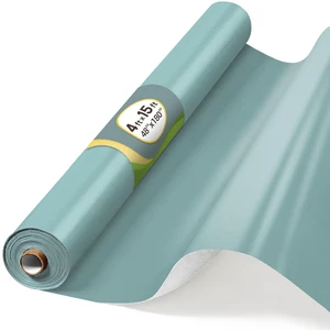 4x15ft Sage Green Non-Woven Bulletin Board Roll for Classroom Auto-rebound fibersflexible DIY sizesReusable seasonal bulletin board paper for classroom, home and office walls 4x15ft Sage Green Non-Woven Bulletin Board Roll for Classroom Auto-rebound fibersflexible DIY sizesReusable seasonal bulletin board paper for classroom, home and office walls