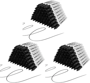 180 Pack Black Permanent Markers, Fine Point, Assorted Colors, Works on Plastic,Wood,Stone,Metal and Glass for Doodling, Coloring 180 Pack Black Permanent Markers, Fine Point, Assorted Colors, Works on Plastic,Wood,Stone,Metal and Glass for Doodling, Coloring