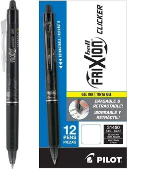 Fine Point Pens 0.7 mm, Pack of 12, Black Fine Point Pens 0.7 mm, Pack of 12, Black