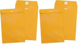 Yellow Manila Clasp Envelopes, 6x9, 200 Pack Yellow Manila Clasp Envelopes, 6x9, 200 Pack