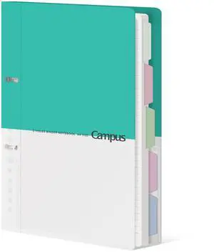 5 Subject Spiral Notebook Journal, Campus 110 Sheets A4 Refillable Notebook with Dividers Tabs, College Ruled Binder Notebook for Work School Note taking, Light Blue 5 Subject Spiral Notebook Journal, Campus 110 Sheets A4 Refillable Notebook with Dividers Tabs, College Ruled Binder Notebook for Work School Note taking, Light Blue