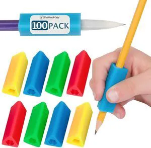 Classic Triangle Grip, Pencil Holder, Ergonomic Writing Aid, Pencil Grips for Kids Handwriting, Perfect for Right or Left Handed Users, Assorted Colors, Pack of 100 Classic Triangle Grip, Pencil Holder, Ergonomic Writing Aid, Pencil Grips for Kids Handwriting, Perfect for Right or Left Handed Users, Assorted Colors, Pack of 100