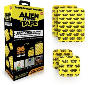 Pre Cut 96 Piece Set Double Sided Tape Multipurpose Removable Adhesive Transparent Grip Mounting Strips Washable Strong Sticky Heavy Duty for Carpet and Crafts Pre Cut 96 Piece Set Double Sided Tape Multipurpose Removable Adhesive Transparent Grip Mounting Strips Washable Strong Sticky Heavy Duty for Carpet and Crafts