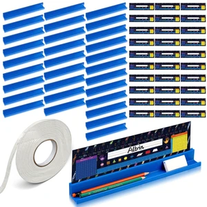 60 Pcs Classroom Desk Name Plates Holder Set Index Cards Storage Classroom Name Tags Kids Desk Accessories Desktop Helper Prop and Park Station Tray Organizer Water 60 Pcs Classroom Desk Name Plates Holder Set Index Cards Storage Classroom Name Tags Kids Desk Accessories Desktop Helper Prop and Park Station Tray Organizer Water