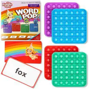 Word Pop CVC Word Games for Kids 4-6 Learn to Read in Weeks, Multisensory Reading & Phonics, Interactive Board Game, Pre Kindergarten to 1st Grade Word Pop CVC Word Games for Kids 4-6 Learn to Read in Weeks, Multisensory Reading & Phonics, Interactive Board Game, Pre Kindergarten to 1st Grade