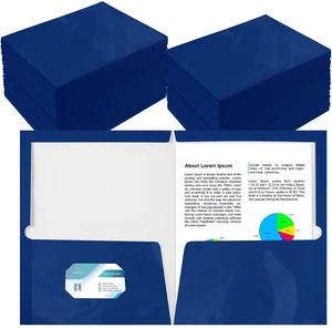 200 Pack Glossy 2 Pocket Folders Bulk, Letter Size,Blue Back to School Ready: Laminated Paper Holds up to 50 Sheets Each for Classroom Handouts, Presentations and Office Documents 200 Pack Glossy 2 Pocket Folders Bulk, Letter Size,Blue Back to School Ready: Laminated Paper Holds up to 50 Sheets Each for Classroom Handouts, Presentations and Office Documents