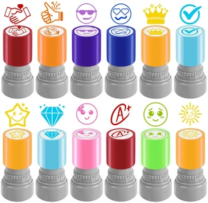 12 Pcs Teacher Stamps for Classroom, Rubber Colorful Stamps Classroom Rubber Stamp for Grading Homework Test Motivation Students Supplies 12 Pcs Teacher Stamps for Classroom, Rubber Colorful Stamps Classroom Rubber Stamp for Grading Homework Test Motivation Students Supplies