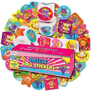 3 Rolls Scratch and Sniff Stickers for Kids, 600 Pcs Smelly Scented; Kid's Reward; Classroom Teacher Must Haves; School Supplies Incentives; Christmas Children's Gift, 1.57 Inch 3 Rolls Scratch and Sniff Stickers for Kids, 600 Pcs Smelly Scented; Kid's Reward; Classroom Teacher Must Haves; School Supplies Incentives; Christmas Children's Gift, 1.57 Inch
