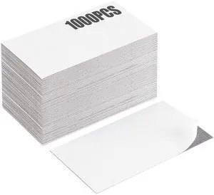 DIY Magnetic Business Name Card with Self Adhesive Backings,2 X 3½ Inch Bulk Value Pack of 1000PCS,Sticky Anisotropic Magnets Tape,Peel and Stick Magnets for Small Business Essentials DIY Magnetic Business Name Card with Self Adhesive Backings,2 X 3½ Inch Bulk Value Pack of 1000PCS,Sticky Anisotropic Magnets Tape,Peel and Stick Magnets for Small Business Essentials