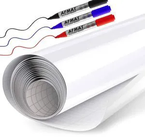 White Board Sticker for Wall, 1.44x11ft Peel and Stick Whiteboard Wallpaper, Stain-Proof & Super Sticky Dry Erase Wall Decal, Dry Erase Contact Paper Roll Adhesive for Table/Door, 3 Markers WS11 White Board Sticker for Wall, 1.44x11ft Peel and Stick Whiteboard Wallpaper, Stain-Proof & Super Sticky Dry Erase Wall Decal, Dry Erase Contact Paper Roll Adhesive for Table/Door, 3 Markers WS11