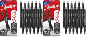 S-Gel Pens, Fine Point (0.5mm), Blue Gel Ink, For Home, Office, School (Pack of 24) S-Gel Pens, Fine Point (0.5mm), Blue Gel Ink, For Home, Office, School (Pack of 24)