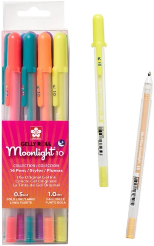 58178 Gelly Roll Moonlight 10, Assorted Gel Pens, 16 Piece Set 58178 Gelly Roll Moonlight 10, Assorted Gel Pens, 16 Piece Set