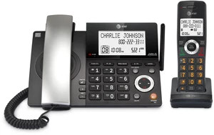 CL84118 DECT 6.0 Corded/Cordless Phone Works During Power Outages, Smart Call Blocker, Answering Machine, Caller ID Announce, Big Buttons CL84118 DECT 6.0 Corded/Cordless Phone Works During Power Outages, Smart Call Blocker, Answering Machine, Caller ID Announce, Big Buttons