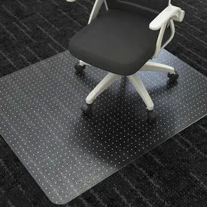 Office Chair Mat for Carpet Floors, Desk Mats 47"X59" for Rolling Desk on Low Pile Carpets, Rectangle Computer Gaming Plastic Floor Mats for Office Chair on Carpet, Flat Without Curling Office Chair Mat for Carpet Floors, Desk Mats 47"X59" for Rolling Desk on Low Pile Carpets, Rectangle Computer Gaming Plastic Floor Mats for Office Chair on Carpet, Flat Without Curling