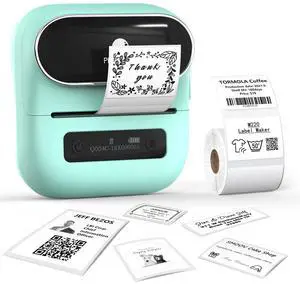 M220 Label Maker, 3.14 Bluetooth Thermal Label Printer for Address, Barcode & Product Label, Portable Small Printer Compatible with Phone, Tablet & PC M220 Label Maker, 3.14 Bluetooth Thermal Label Printer for Address, Barcode & Product Label, Portable Small Printer Compatible with Phone, Tablet & PC