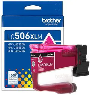 Genuine LC506XLM High Yield Magenta Ink Cartridge (for use INKvestment 4355, 4555, and 4557 Printers) Genuine LC506XLM High Yield Magenta Ink Cartridge (for use INKvestment 4355, 4555, and 4557 Printers)
