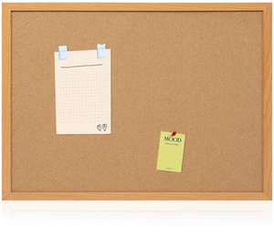 Cork Board Bulletin Board 20 x 30, Wood Framed Corkboard for Wall Hanging Office Message Board, Large Notice Pin Board with 15 Push Pins, 10mm Natural Cork, For School, Home & Office Cork Board Bulletin Board 20 x 30, Wood Framed Corkboard for Wall Hanging Office Message Board, Large Notice Pin Board with 15 Push Pins, 10mm Natural Cork, For School, Home & Office
