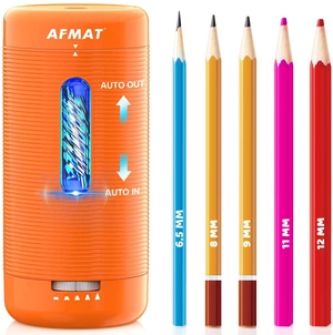 Electric Pencil Sharpener, Fully Automatic Pencil Sharpener, Auto in & Out, Rechargeable Hands-Free Sharpeners for Jumbo & Colored Pencils (6.5-12mm), Portable for Home/Classroom/Office PSC2 Electric Pencil Sharpener, Fully Automatic Pencil Sharpener, Auto in & Out, Rechargeable Hands-Free Sharpeners for Jumbo & Colored Pencils (6.5-12mm), Portable for Home/Classroom/Office PSC2