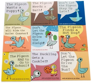 9 Pcs Pigeon Books Paperback Set, Mo Willems Book Series for Early Reader Dont Let the Pigeon Drive the Bus Book Collection, Complete 9-volume Mo Willems Pigeon for Family Reading & Education Gift 9 Pcs Pigeon Books Paperback Set, Mo Willems Book Series for Early Reader Dont Let the Pigeon Drive the Bus Book Collection, Complete 9-volume Mo Willems Pigeon for Family Reading & Education Gift