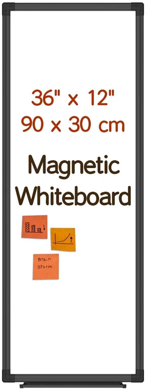XBoard 36 x 12 Inches Magnetic White Board, Long Narrow Dry Erase Board for Wall, Slim Portable to-do List Whiteboard XBoard 36 x 12 Inches Magnetic White Board, Long Narrow Dry Erase Board for Wall, Slim Portable to-do List Whiteboard