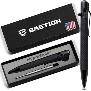 Bolt Action Pen, Carbon Fiber Black, Premium Metal Writing Pen Bolt Action Pen, Carbon Fiber Black, Premium Metal Writing Pen