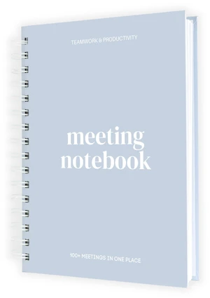 Meeting Notebook for Work OrganizationWork Notebook for Note Taking Meeting Planner & Office Supplies for Men & Women to Stay Organized with 100+ Meeting Pages, Action Items & Project Planning Meeting Notebook for Work OrganizationWork Notebook for Note Taking Meeting Planner & Office Supplies for Men & Women to Stay Organized with 100+ Meeting Pages, Action Items & Project Planning