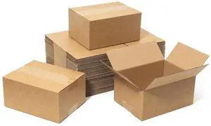 8x6x4" Small Shipping Boxes 50 Pack Corrugated Cardboard Box Brown 3 Layers, Bulk quantity, Packaging for Small Business, Mailer Mailing Packing Supplies 8x6x4" Small Shipping Boxes 50 Pack Corrugated Cardboard Box Brown 3 Layers, Bulk quantity, Packaging for Small Business, Mailer Mailing Packing Supplies