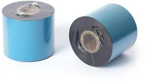 12 Rolls 2.52'' x 1476' Premium Resin Enhanced Wax Ribbon, 64mm x 450m Black Thermal Transfer Ribbon, Barcode Thermal Label Printer Ribbon, CSO-Ink Outside, 1'' Core for Zebra, TSC, GoDex, Citizen 12 Rolls 2.52'' x 1476' Premium Resin Enhanced Wax Ribbon, 64mm x 450m Black Thermal Transfer Ribbon, Barcode Thermal Label Printer Ribbon, CSO-Ink Outside, 1'' Core for Zebra, TSC, GoDex, Citizen