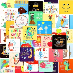 120 Pcs Kids Lunchbox Notes Back to School Gifts, 60 Style Motivational and Inspirational, Cute Boy's and Girl's Lunchbox, Kids Kindergarten Lunch Accessories, 3.5 x 3.5 Inch 120 Pcs Kids Lunchbox Notes Back to School Gifts, 60 Style Motivational and Inspirational, Cute Boy's and Girl's Lunchbox, Kids Kindergarten Lunch Accessories, 3.5 x 3.5 Inch