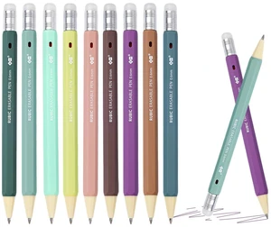 RUBIC 0.6mm Erasable Gel Pens 9 Forest Reverie, School & Planner Retractable twist, Quick-Drying & Ultra-Smooth, Medium Point, for Drawing, Writing and Journaling, School & Office Supplies RUBIC 0.6mm Erasable Gel Pens 9 Forest Reverie, School & Planner Retractable twist, Quick-Drying & Ultra-Smooth, Medium Point, for Drawing, Writing and Journaling, School & Office Supplies