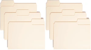 SuperTab Heavyweight File Folder,Oversized 1/3-Cut Tab,Letter Size,Manila,50 Per Box (10401),(Pack of 2) SuperTab Heavyweight File Folder,Oversized 1/3-Cut Tab,Letter Size,Manila,50 Per Box (10401),(Pack of 2)