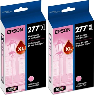 277 Claria Photo HD Ink High Capacity Light Magenta Cartridge (T277XL620-S) Works with Expression Photo XP-850, XP-860, XP-950, XP-960, XP-970 (Pack of 2) 277 Claria Photo HD Ink High Capacity Light Magenta Cartridge (T277XL620-S) Works with Expression Photo XP-850, XP-860, XP-950, XP-960, XP-970 (Pack of 2)
