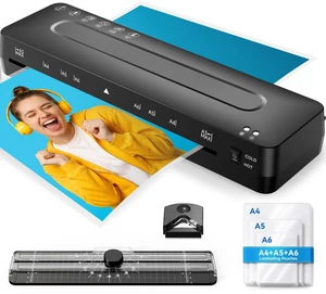 Laminator Machine 11x17-4-in-1 Thermal Cold Laminator 13 Inch Laminating Machine with Sheets, Paper Trimmer & Corner Rounder, Fast Warm-up for Laminator A3/A4/A5, Home Office School Laminator Machine 11x17-4-in-1 Thermal Cold Laminator 13 Inch Laminating Machine with Sheets, Paper Trimmer & Corner Rounder, Fast Warm-up for Laminator A3/A4/A5, Home Office School