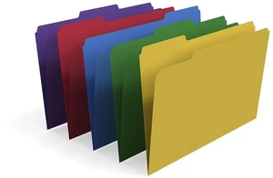 File Folders, Legal Size, 1/3Cut Tabs, Assorted Colors, HeavyDuty Paper Stock, 100/Box Heavy-duty paper stock for everyday legal-size document filing File Folders, Legal Size, 1/3Cut Tabs, Assorted Colors, HeavyDuty Paper Stock, 100/Box Heavy-duty paper stock for everyday legal-size document filing